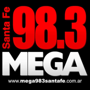 Mega 98.3 Santa Fe-Logo