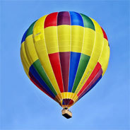 Die Reise des Luftschiffers Giannozzo in seinem Ballon
