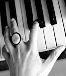 Die Pianistin Kris Davis und ihr Trio gastierten beim 15. Birdland Radio Jazz Festival