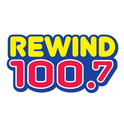 Rewind 100.7 KYMV-Logo