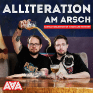 Alliteration Am Arsch-Logo