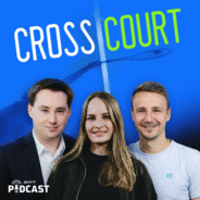 Cross Court - Der Tennis Podcast-Logo