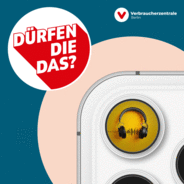 "dürfen die das?" — Verbraucherschutz in aller Tiefe-Logo